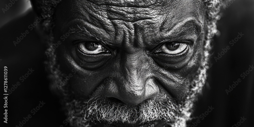 Man with Beard Close Up Man with Beard Close Up