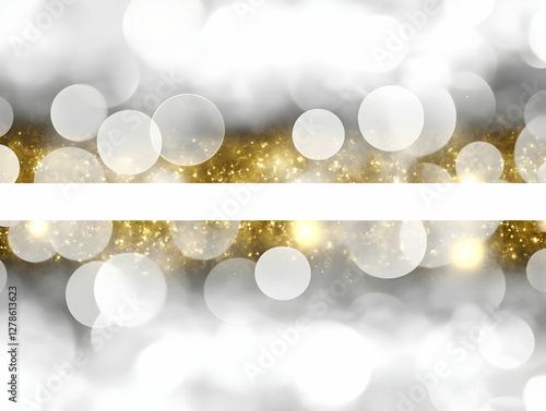 Gold Glitter Abstract Backg...