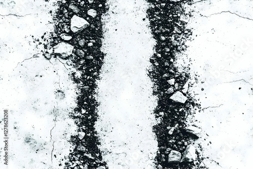 Abstract Crack Background T...