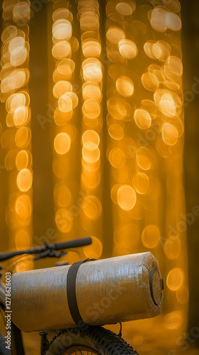 Bokeh Lights Bike Camping I...