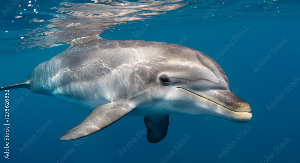 Fototapeta premium dolphin in the water