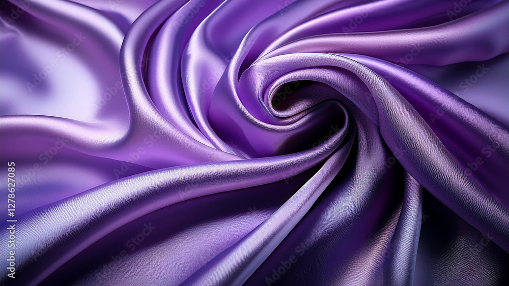 Fototapeta premium Soft lavender satin fabric 