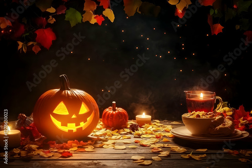 Spooky Autumn Night Jack-o'...