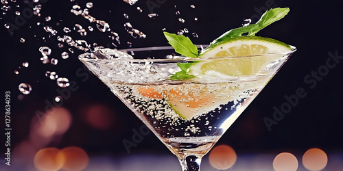 Lime Martini Cocktail Image