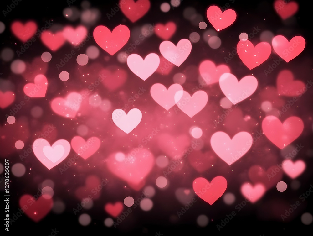 Abstract Heart Background Abstract Heart Background