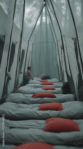 Misty Forest Camping Beds I...