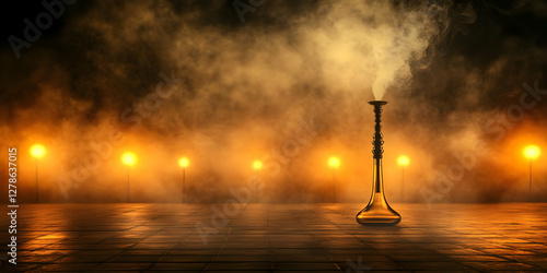 Smoky Night Hookah Illustra...