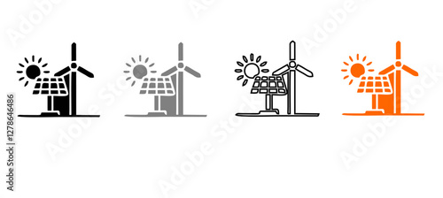 solar, icon, energy, panel, installation, photovoltaic, saving, renewable, building, smart, set, cell, house, ecology, electricity, rooftop, design, city, sun, green, line, law, environment, cleaning,