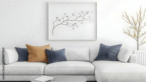 Modern Minimalist Living Ro...