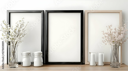 Modern Minimalist Frame Mockup