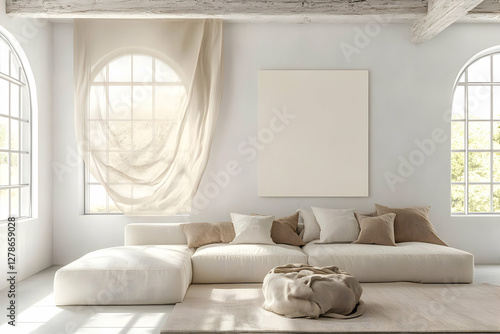 Modern Minimalist Living Ro...