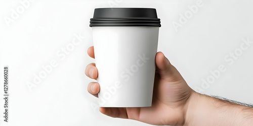 3D Illustration Mockup Whit...