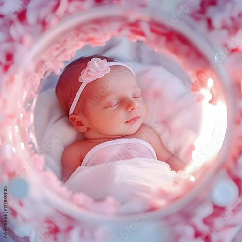 Sweet Dreams Baby Illustration