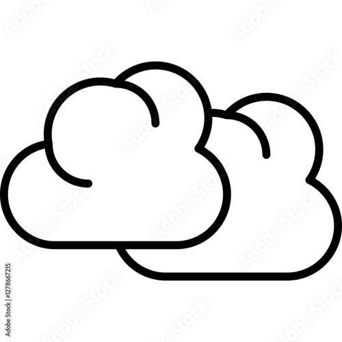 Cloud Icon Vector Element
