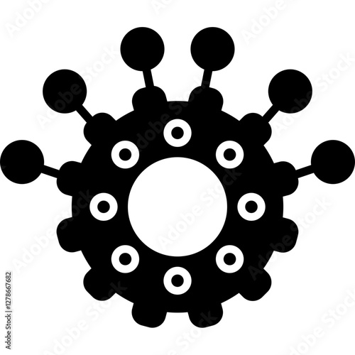 Gear Icon Vector Element