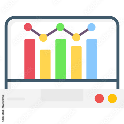 Analytics Icon Vector Element