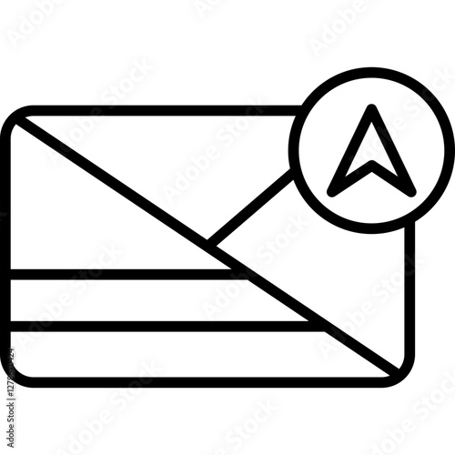 Direct Message Icon Vector Element