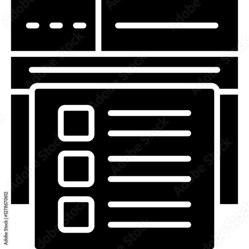 Feed Icon Vector Element