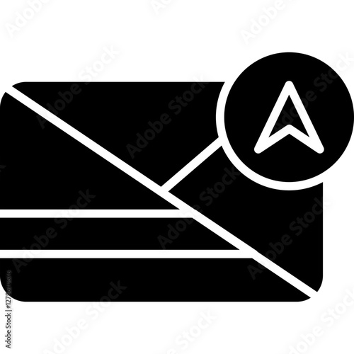 Direct Message Icon Vector Element
