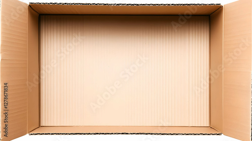 Open Cardboard Box Product ...