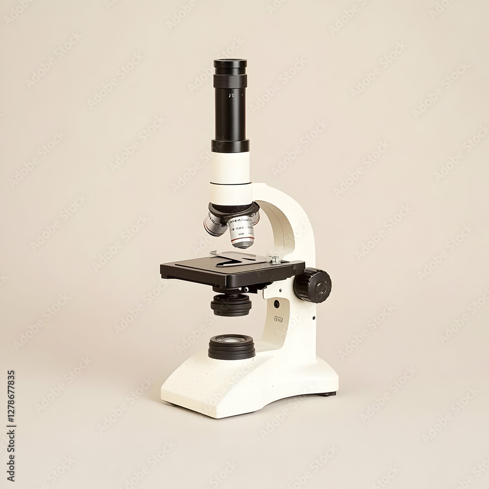 3D Model of a Microscope 3D Model of a Microscope