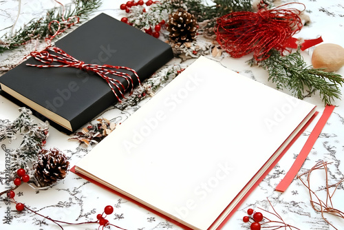Winter Holiday Notebook Moc...