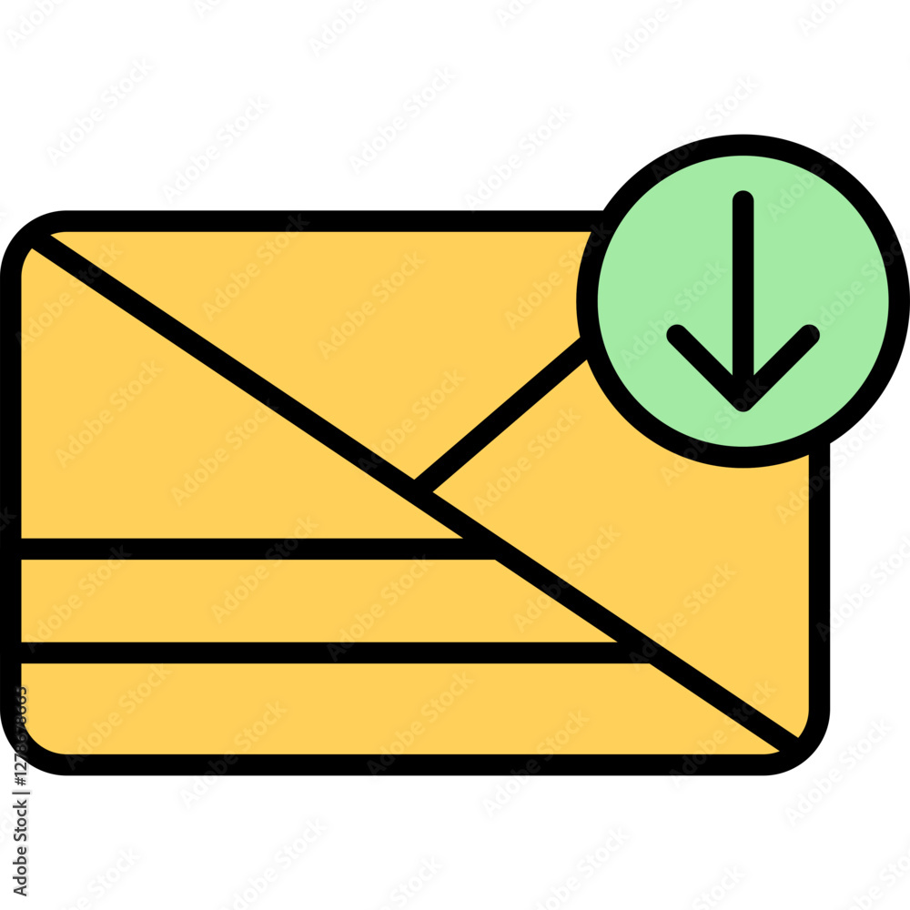 Messages Archive Icon Vector Element Messages Archive Icon Vector Element