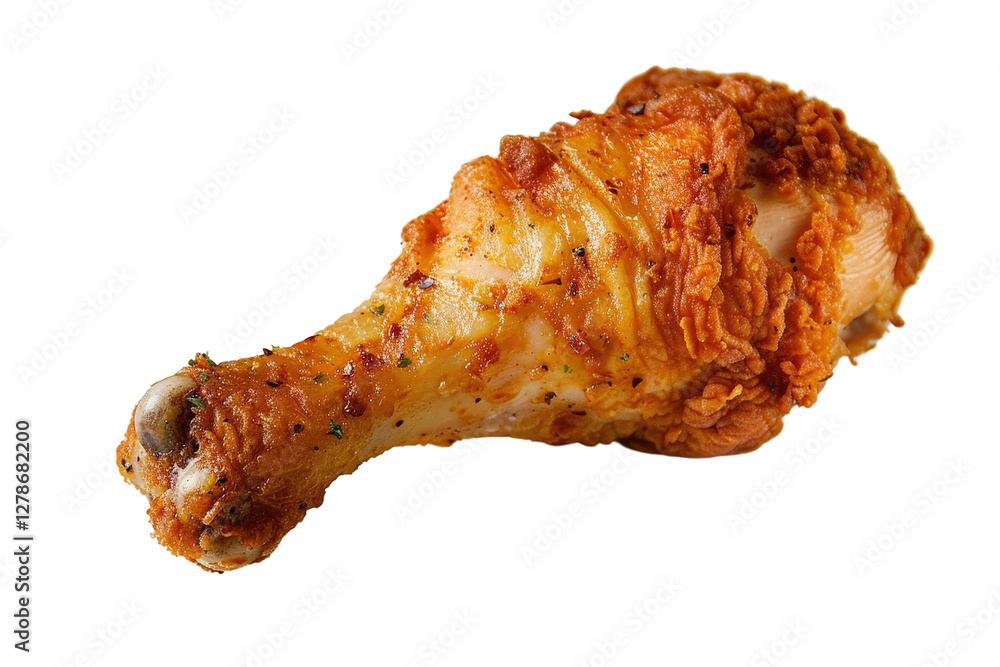 Crispy Fried Chicken Drumstick Freshly Cooked with Golden Brown Coating Deliciously Tender Juicy Meat Crispy Fried Chicken Drumstick Freshly Cooked with Golden Brown Coating Deliciously Tender Juicy Meat