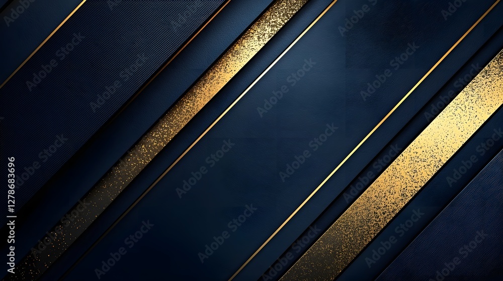 Obraz premium Sophisticated Luxury Business Background with Elegant Golden Highlights