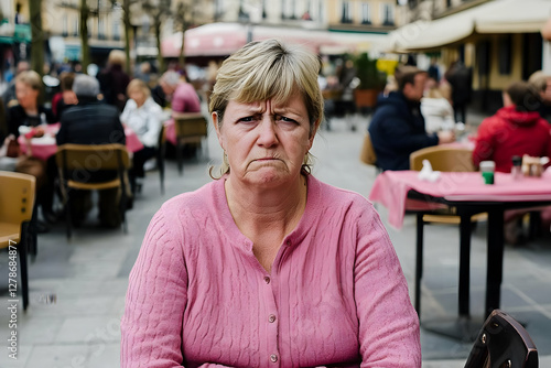 Displeased Woman Photo