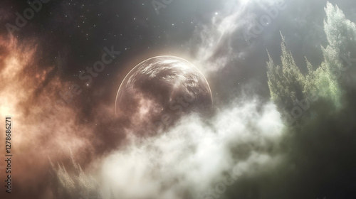 Ethereal Planet Cloudscape ...
