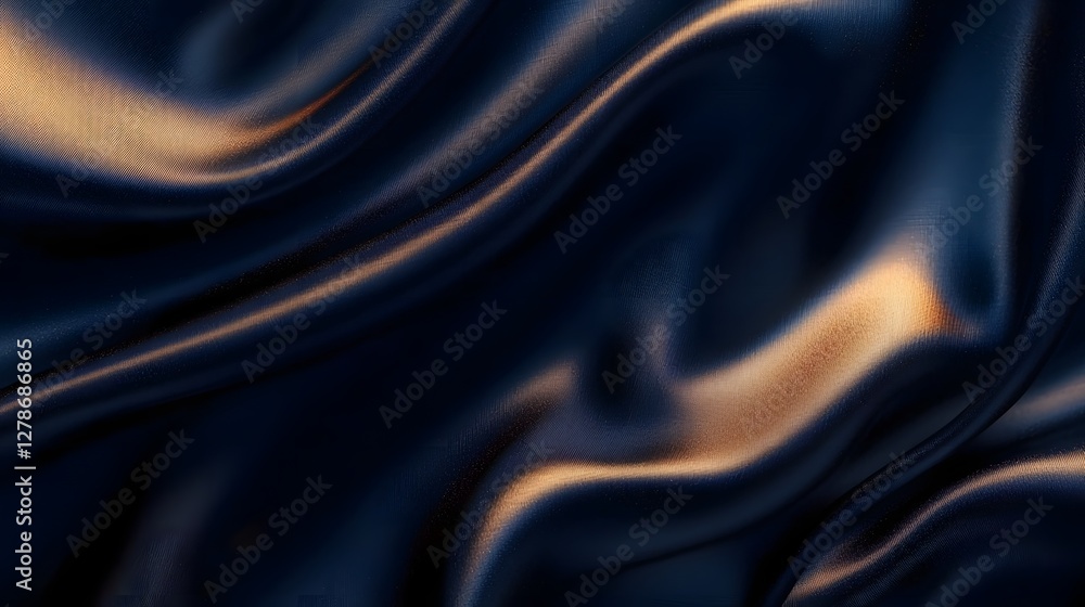 Fototapeta premium Sophisticated Luxury Business Background with Elegant Golden Highlights and Smooth Corporate Aesthetic