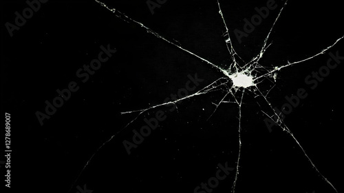 Shattered Glass Abstract Ba...