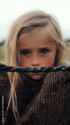 Child with Blond Hair Reali...