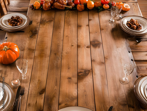 Rustic Thanksgiving Table P...