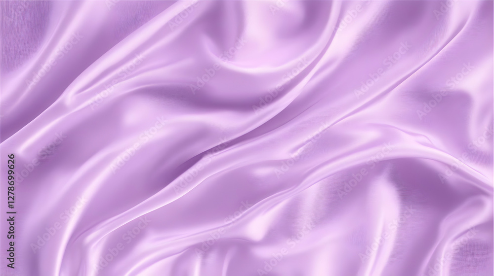Fototapeta premium Lavender Silk Drape Abstract Background