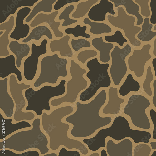 vector duck hunter camouflage design, camo pattern