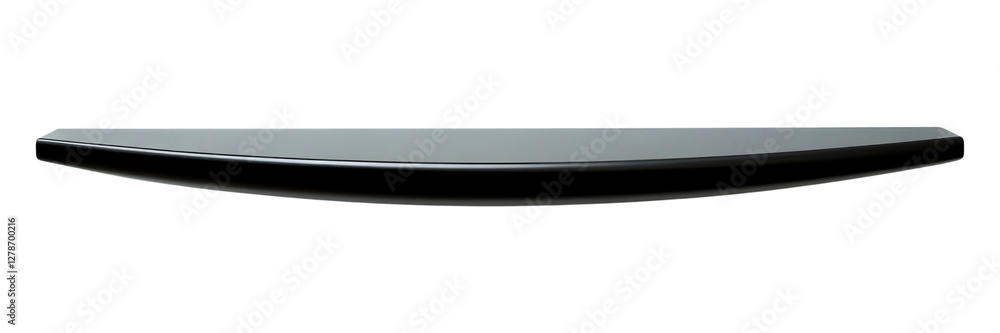 PNG Single floating wall shelf minimalist design black. PNG Single floating wall shelf minimalist design black.