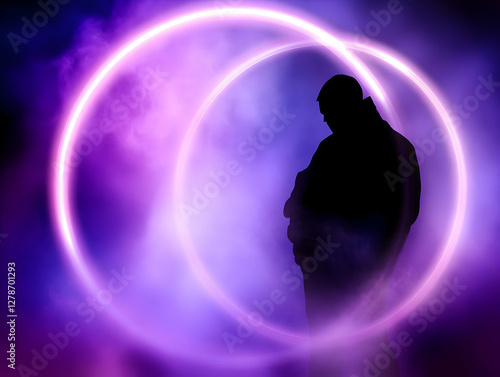 Abstract Illustration: Silh...