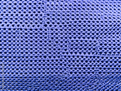 Blue Textile Texture Backgr...