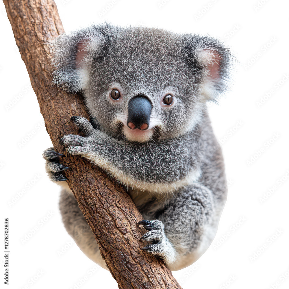 Naklejka premium Koala isolated on transparent background