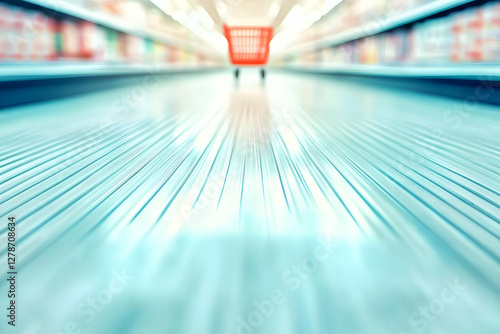 Abstract Supermarket Backgr...