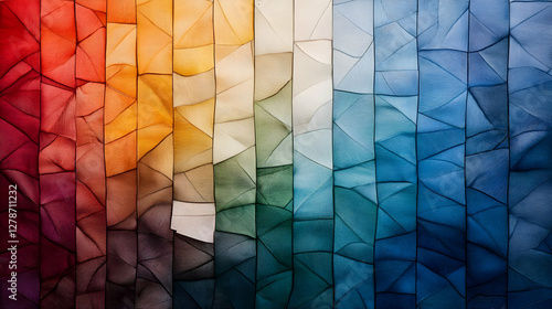 Abstract Color Gradient Mos...