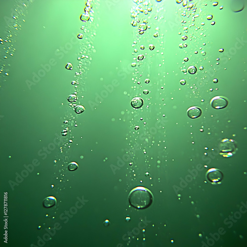 Emerald Bubbles Underwater ...