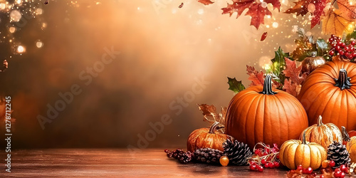 Autumn Harvest Background I...