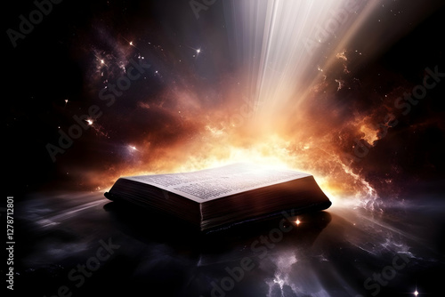 Cosmic Book Illustration