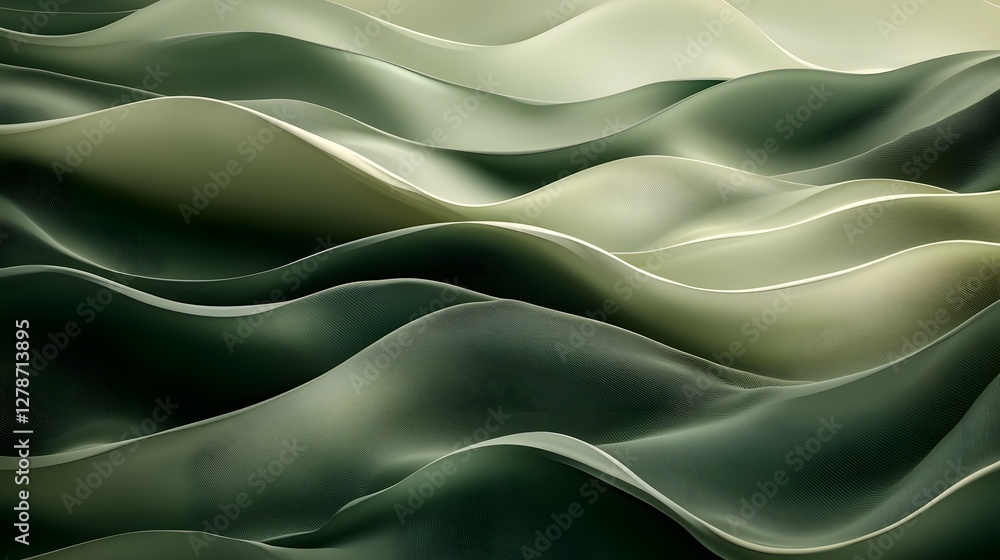 Fototapeta premium Minimalist Organic Textured Background with Smooth Natural Gradients and Gentle Light Reflections