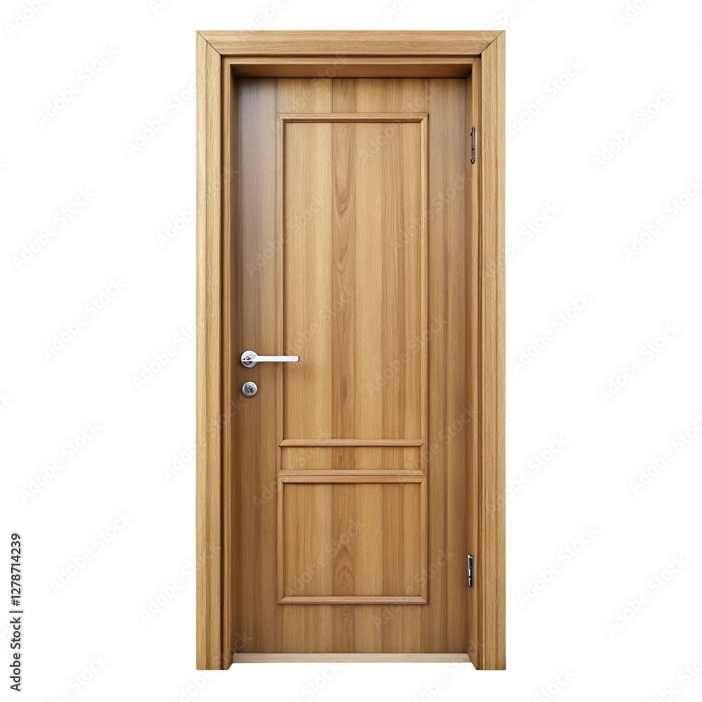 Obraz premium open door isolated on white