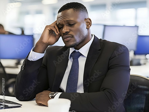 Businessman Feeling Stresse...
