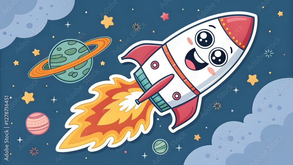 Funny rocket blasting off with fire smoke car Funny rocket blasting off with fire smoke car